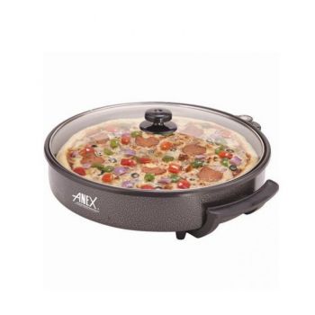 Anex Ag-3064 - Deluxe 40 Cm Pizza Pan And Grill - Black